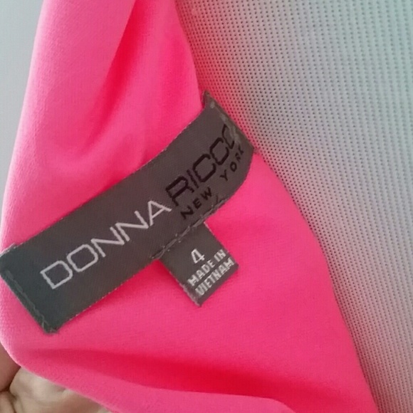 Donna Ricco pink dress NWT - Picture 5 of 5